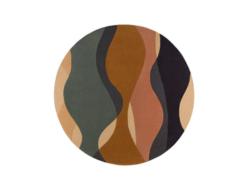 OCEANE - Patterned round wool rug by Toulemonde Bochart - view 2